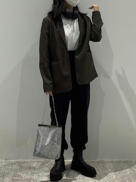 nanacoさん（レディース・158cm）の秋コーディネート