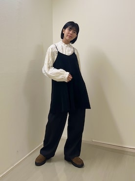「アイテム（その他シューズ）」を使った、Yuuri さん（レディース・157cm）の秋コーディネート
