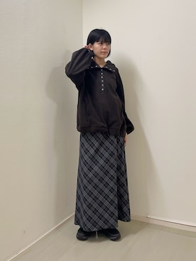 「アイテム（その他トップス）」を使った、Yuuri さん（レディース・157cm）の冬コーディネート