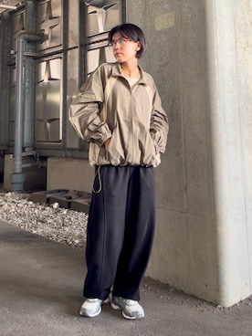 「秋服」｜「アイテム（ブルゾン）」を使った、Yuuri さん（レディース・157cm）の秋コーディネート