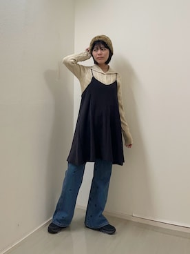 Yuuri さん（骨格ウェーブ・レディース・157cm）の冬コーディネート