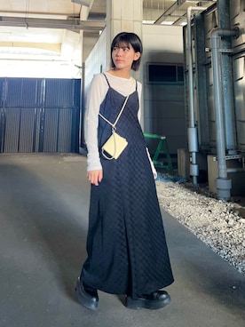 「アイテム（財布）」を使った、Yuuri さん（レディース・157cm）の秋コーディネート