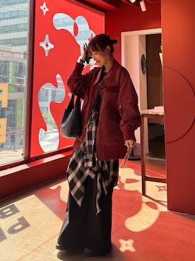 「gentle monster（ジェントルモンスター）のアイテム」を使った、hellojcjcさん（レディース・158cm）の秋コーディネート