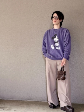 「ミッキー」｜ヒロさん（メンズ・171cm）の秋コーディネート