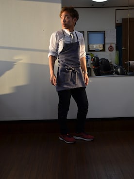 「The Letters（ザレターズ）のアイテム」を使った、かみゆうひらのさん（メンズ・170cm）の春コーディネート