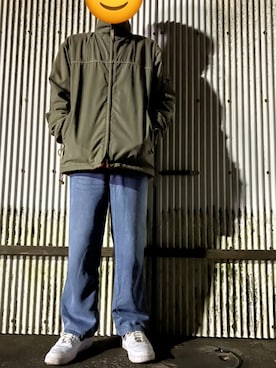 「abcd（ナシ）のアイテム（パンツ）」を使った、ごうさん（メンズ・168cm）の冬コーディネート