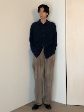 「KLEMAN（クレマン）のアイテム」を使った、Ayumiさん（メンズ・178cm）の夏コーディネート