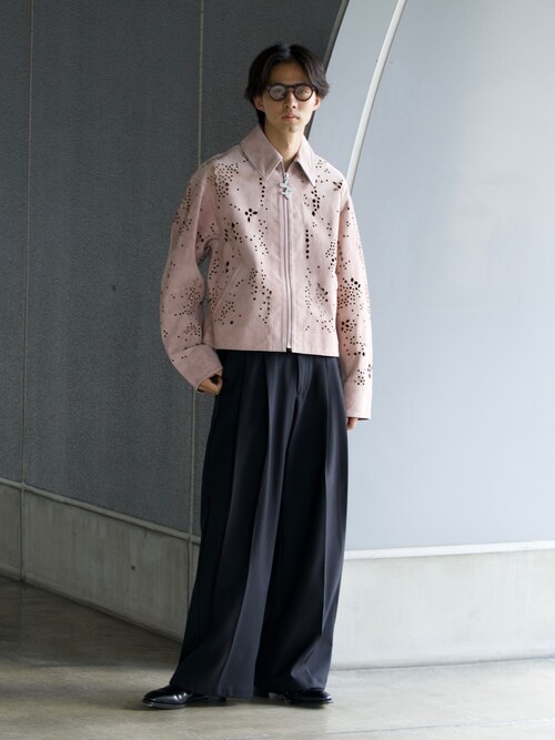 MASU（エムエーエスユー）の「GALAXY-CUT LEATHER JACKET（その他