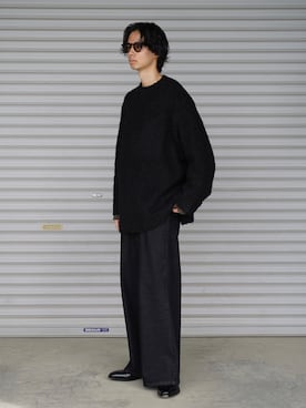 「th products（ティーエイチプロダクト）のアイテム」を使った、Ayumiさん（メンズ・178cm）の秋コーディネート