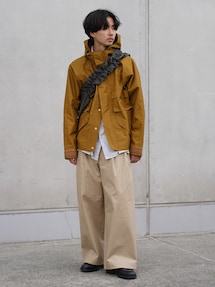 UNISEX》VENTILE Gabardine Tow-Tuck Wide Pants/ベンタイルギャバ2