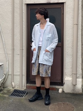 「ショートパンツ」｜Ayumiさん（メンズ・178cm・10代）の夏コーディネート