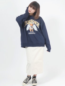 「韓国スタイル」｜「アイテム（その他）」を使った、Salong hameu  Womenさん（レディース・165cm）の秋コーディネート