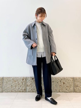 かなみさん（レディース・160cm）の冬コーディネート