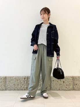 かなみさん（レディース・160cm）の春コーディネート