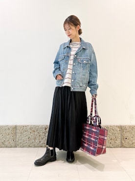かなみさん(レディース・160cm)の秋コーディネート