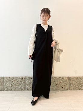 かなみさん（レディース・160cm）の春コーディネート