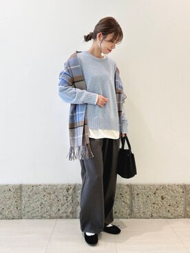 かなみさん（レディース・160cm）の秋コーディネート