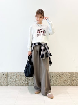 かなみさん（レディース・160cm）の秋コーディネート