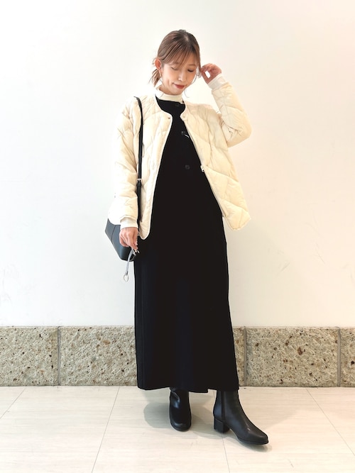 かぐれ ワンピース ウールタックジャンパースカート : ZOZOTOWN Yahoo