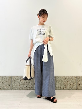 かなみさん(レディース・160cm)の夏コーディネート