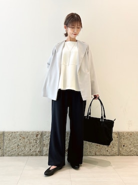 かなみさん（レディース・160cm）の春コーディネート