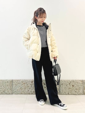 かなみさん(レディース・160cm)の秋コーディネート