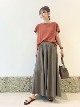 かなみさん（レディース・160cm）の夏コーディネート