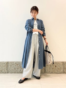 かなみさん（レディース・160cm）の春コーディネート