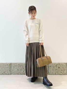 かなみさん（レディース・160cm）の秋コーディネート