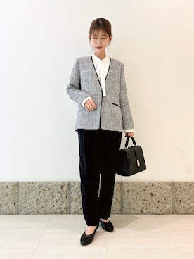 かなみさん(レディース・160cm)の冬コーディネート