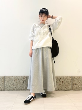 かなみさん（レディース・160cm）の春コーディネート