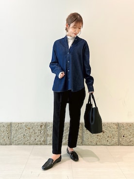 かなみさん（レディース・160cm）の秋コーディネート