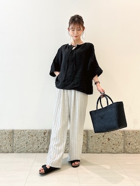 かなみさん（レディース・160cm）の夏コーディネート