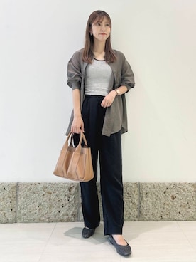 かなみさん（レディース・160cm）の夏コーディネート