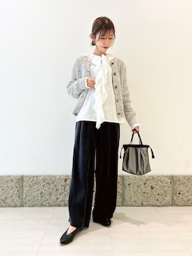 かなみさん(レディース・160cm)の冬コーディネート