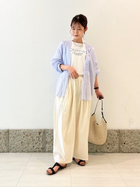 かなみさん(レディース・160cm)の夏コーディネート