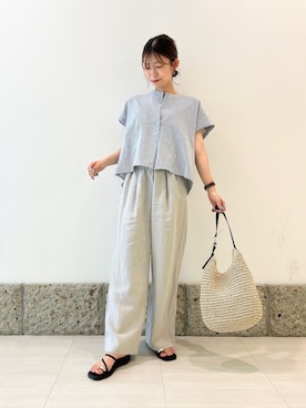 かなみさん（レディース・160cm）の夏コーディネート