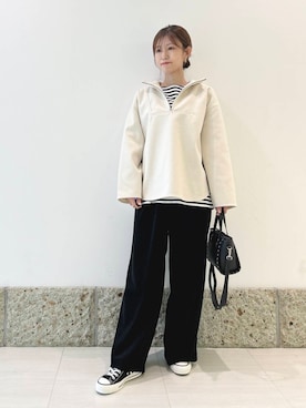 かなみさん（レディース・160cm）の秋コーディネート