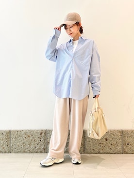 かなみさん（レディース・160cm）の冬コーディネート