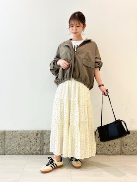 かなみさん(レディース・160cm)の春コーディネート