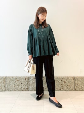 かなみさん（レディース・160cm）の秋コーディネート