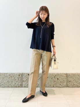 かなみさん（レディース・160cm）の秋コーディネート