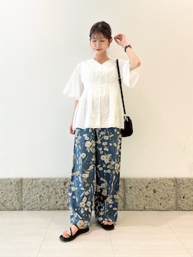 かなみさん(レディース・160cm)の夏コーディネート