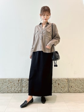 かなみさん（レディース・160cm）の秋コーディネート