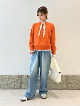 かなみさん（レディース・160cm）の秋コーディネート