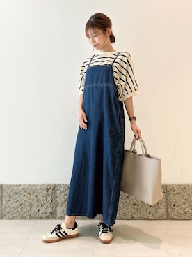 「URBAN RESEARCH DOORS（アーバンリサーチドアーズ）のアイテム（シューズ）」を使った、かなみさん（レディース・160cm）の秋コーディネート