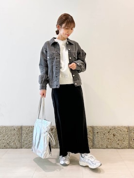 かなみさん(レディース・160cm)の冬コーディネート