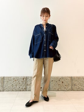 「URBAN RESEARCH DOORS（アーバンリサーチドアーズ）のアイテム」を使った、かなみさん（レディース・160cm）の秋コーディネート
