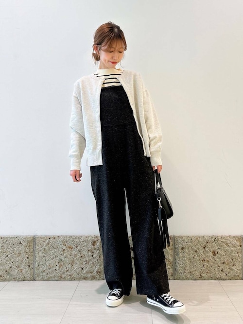 セール】ネップツイードサロペット（サロペット/オーバーオール