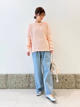 かなみさん（レディース・160cm）の冬コーディネート